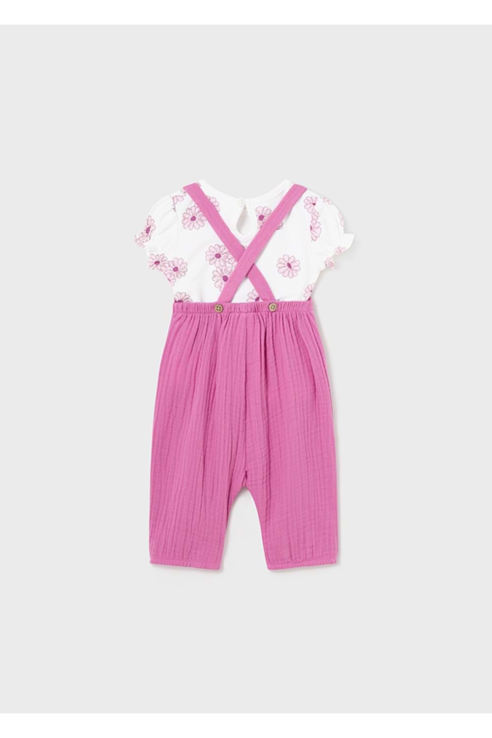 Mayoral Kız Bebek Gömlek Takım - Mayoral - PEMBE - 6-9 AY