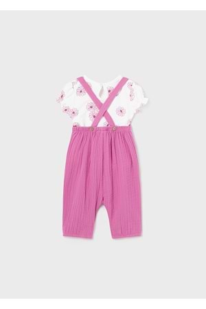 Mayoral Kız Bebek Gömlek Takım - Mayoral - PEMBE - 6-9 AY