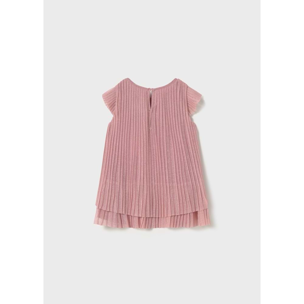 Tüllü Pileli Elbise Kız Çocuk - Mayoral - PEMBE - 2 YAŞ - 1907-PEMBE-2 YAŞ