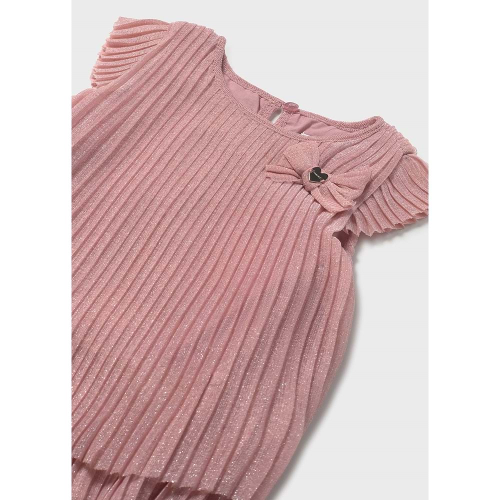 Tüllü Pileli Elbise Kız Çocuk - Mayoral - PEMBE - 2 YAŞ - 1907-PEMBE-2 YAŞ