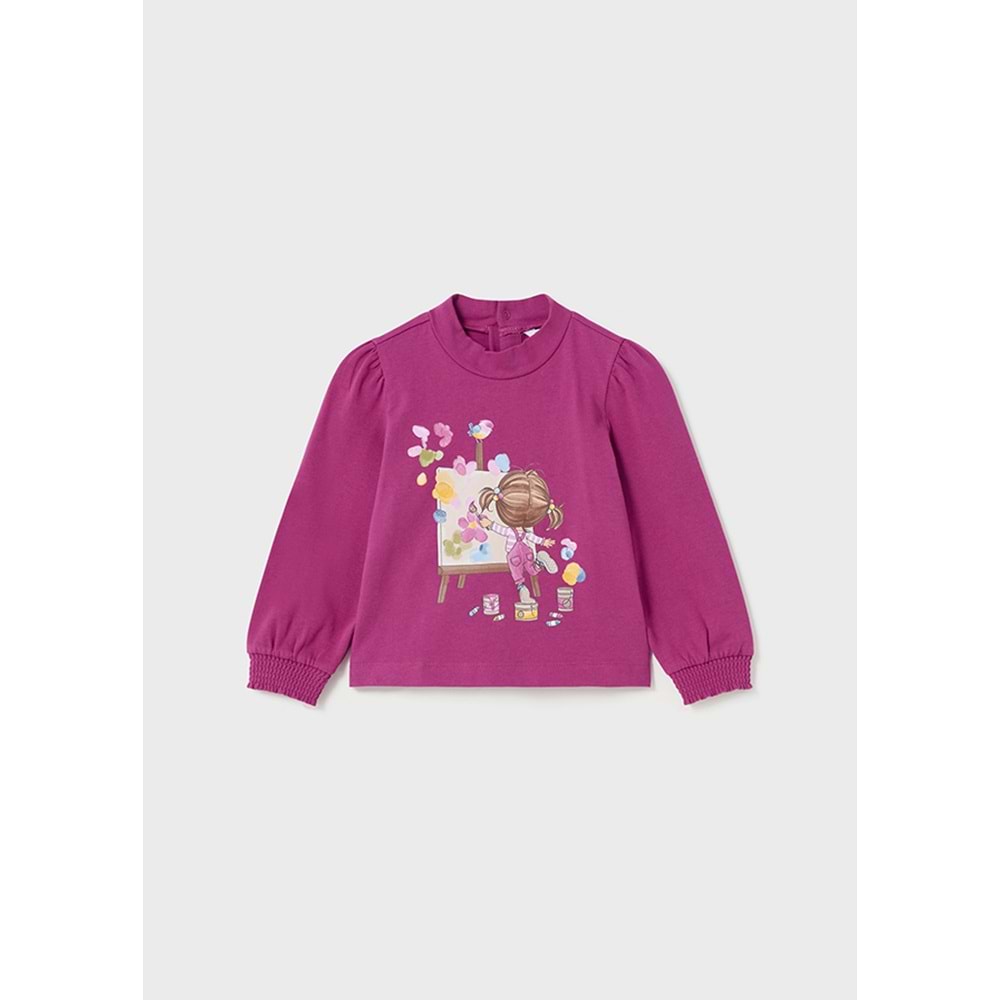 Mayoral Mor Bebek Uzun Kollu Tshirt - Mayoral - MOR - 36-AY - 2003--MOR-36-AY