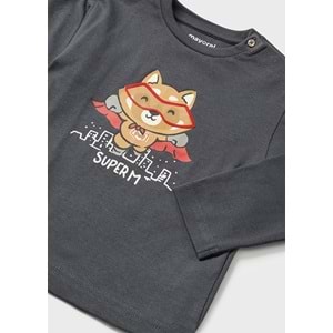 Mayoral Siyah Bebek Tshirt - Mayoral - SİYAH - 36-AY - 2025-SİYAH-36-AY