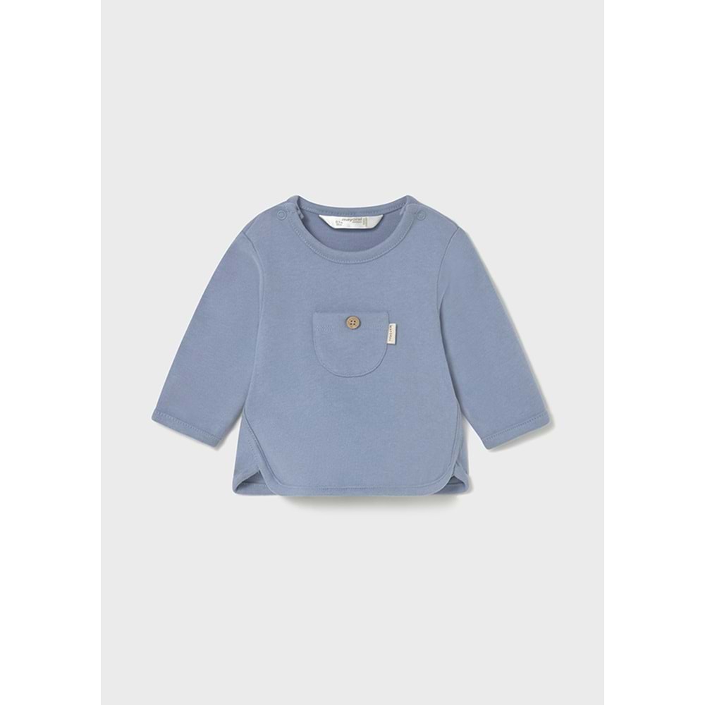 Mayoral Erkek Bebek Uzun Kol Tshirt - Mayoral - BEJ - 12-AY - 2057-BEJ-12-AY
