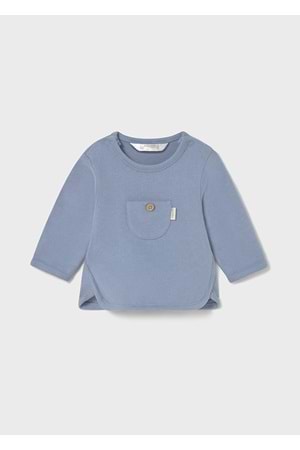 Mayoral Erkek Bebek Uzun Kol Tshirt - Mayoral - BEJ - 18-AY - 2057-BEJ-18-AY