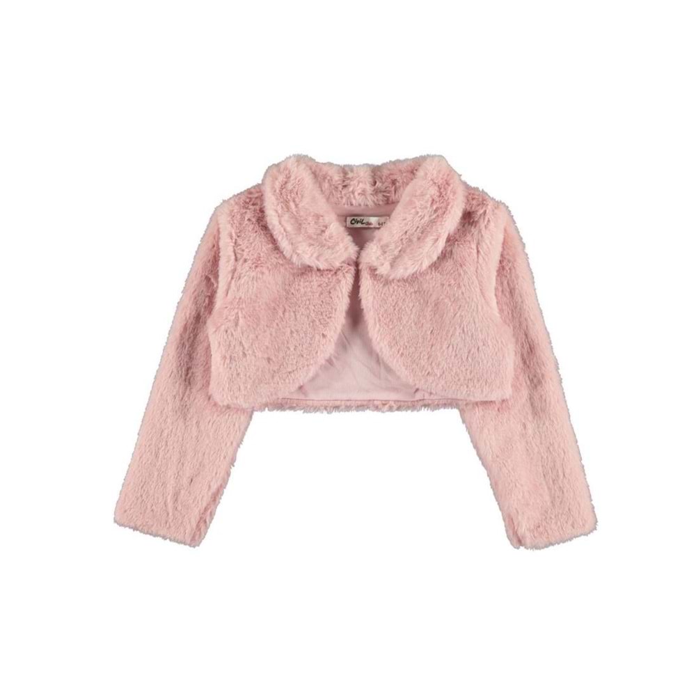 KÜRK BOLERO - PEMBE - 6 YAŞ - 2354--PEMBE-6 YAŞ