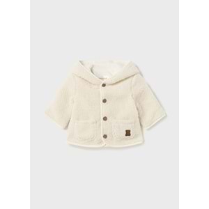 Mayoral Krem Bebek Yünlü Mont - Mayoral - KREM - 18-AY - 2402--KREM-18-AY