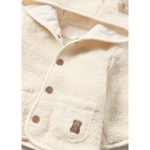 Mayoral Krem Bebek Yünlü Mont - Mayoral - KREM - 18-AY - 2402--KREM-18-AY