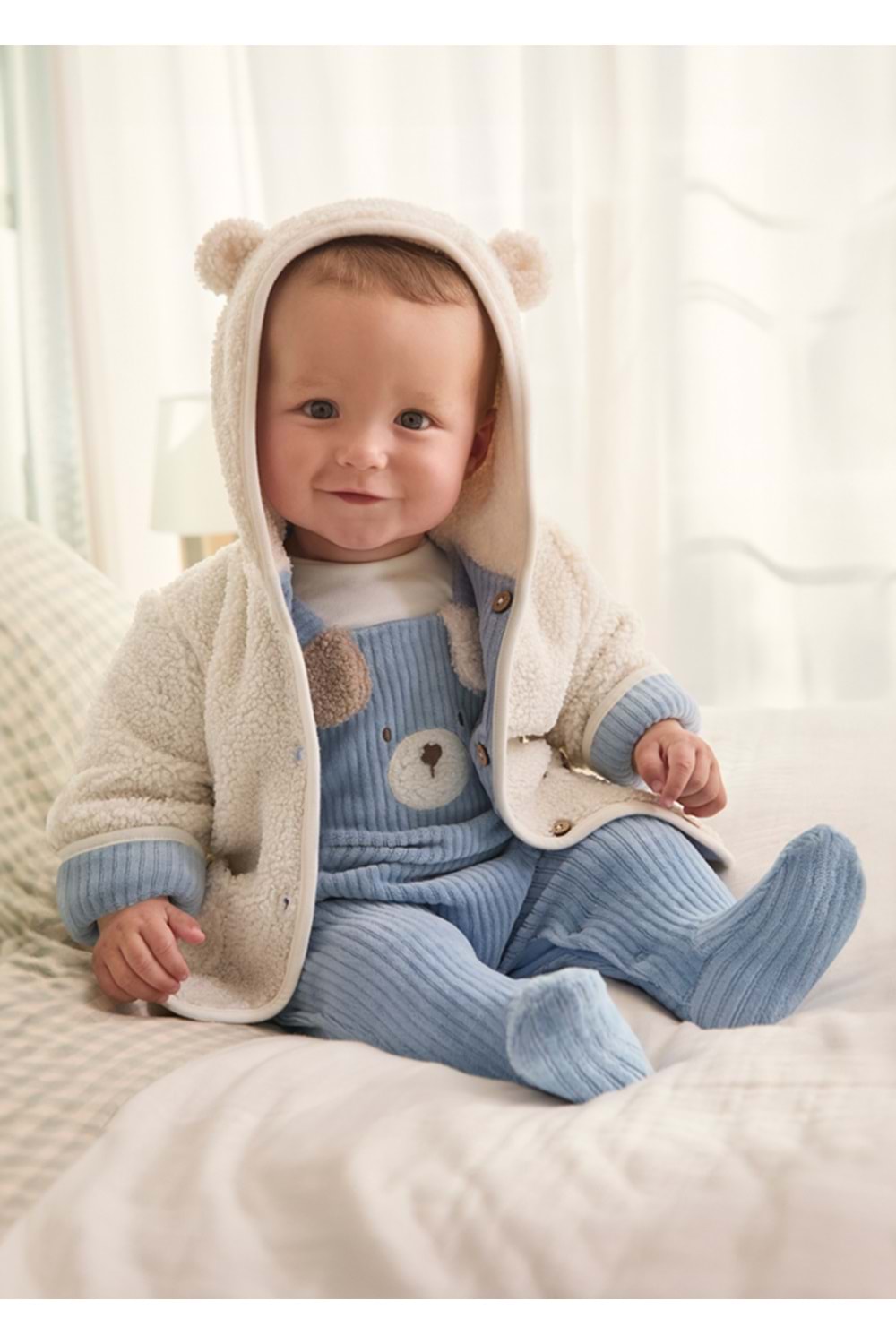 Mayoral Erkek Bebek Kaban - Mayoral - MAVİ - 6-9 AY - 2448-MAVİ-6-9 AY