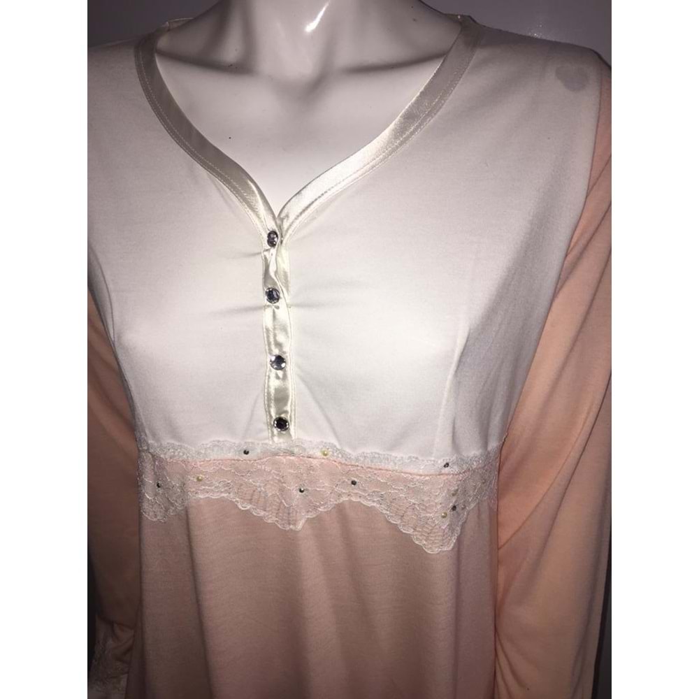 AQUA Somon Kadın Pijama Takım - AQUA - SOMON - 40