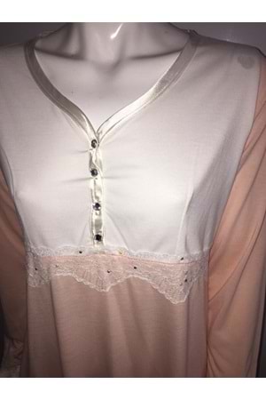 AQUA Somon Kadın Pijama Takım - AQUA - SOMON - 40