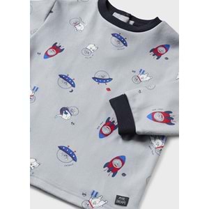 Mayoral Bebek Pijama - Mayoral - AÇIK GRİ - 24-AY - 2773-AÇIK GRİ-24-AY