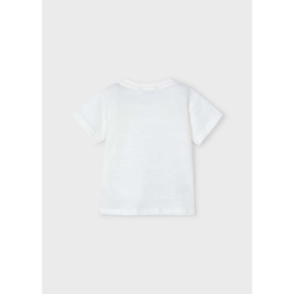 Mayoral Erkek Çocuk Tshirt - Mayoral - KREM - 4 YAŞ - 3028-KREM-4 YAŞ