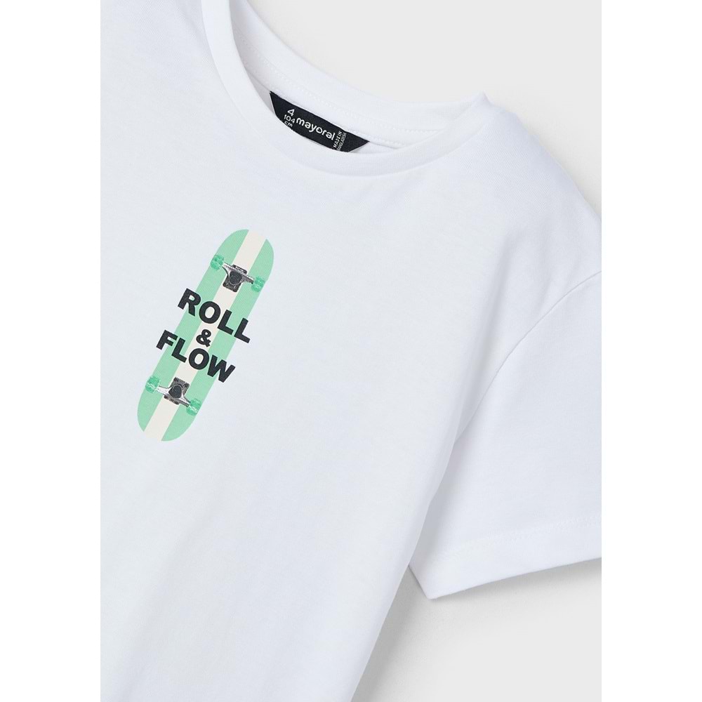 Mayoral Erkek Çocuk Tshirt - Mayoral - BEYAZ - 2 YAŞ - 3039-BEYAZ-2 YAŞ