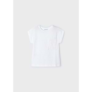 Mayoral Kız Çocuk Tshirt - Mayoral - BEYAZ - 5 YAŞ
