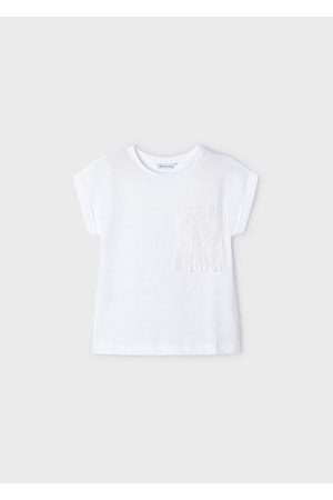Mayoral Kız Çocuk Tshirt - Mayoral - BEYAZ - 7 YAŞ