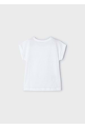 Mayoral Kız Çocuk Tshirt - Mayoral - BEYAZ - 7 YAŞ
