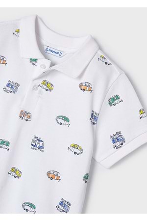 Mayoral Erkek Çocuk Tshirt - Mayoral - BEYAZ - 6 YAŞ