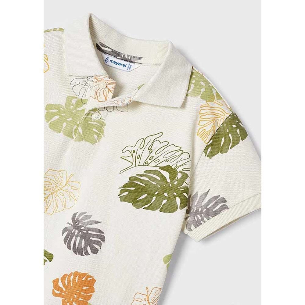 Mayoral Erkek Çocuk Tshirt - Mayoral - KREM - 4 YAŞ