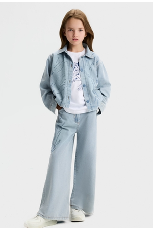 NK kids kız çocuk 3lü kot takım
