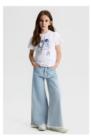 NK kids kız çocuk 3lü kot takım