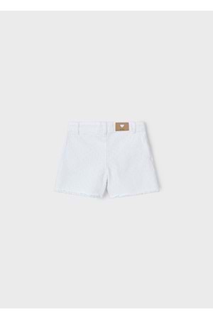 Mayoral kız çocuk şort - Mayoral - BEYAZ - 5 YAŞ - 3205--BEYAZ-5 YAŞ