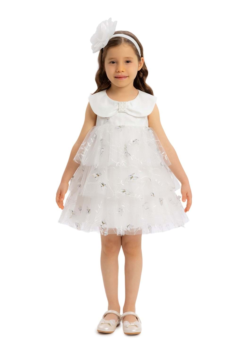 Pamina Kız Bebek Elbise - Pamina - BEYAZ - 12-AY - 34243-BEYAZ-12-AY