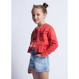 Mayoral Kız Çocuk Ceket - Mayoral - KIRMIZI - 5 YAŞ