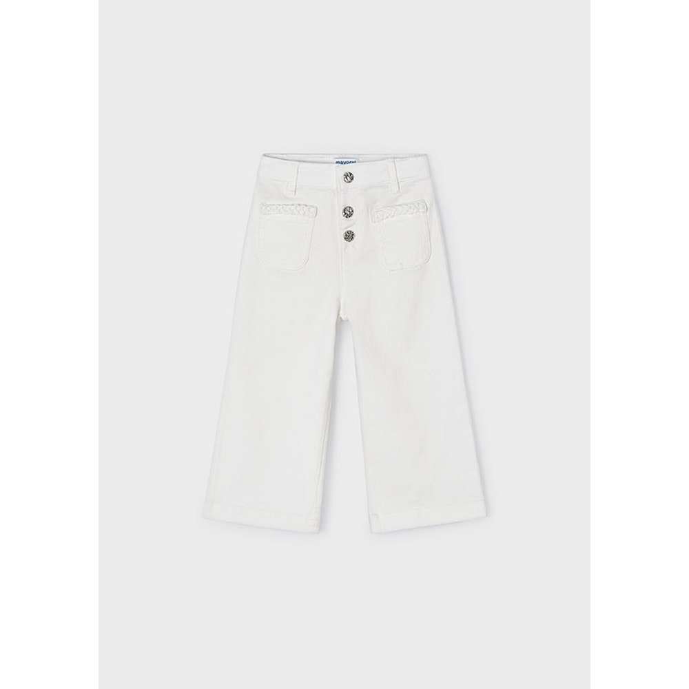 Mayoral Kız Çocuk Pantolon - Mayoral - KREM - 4 YAŞ