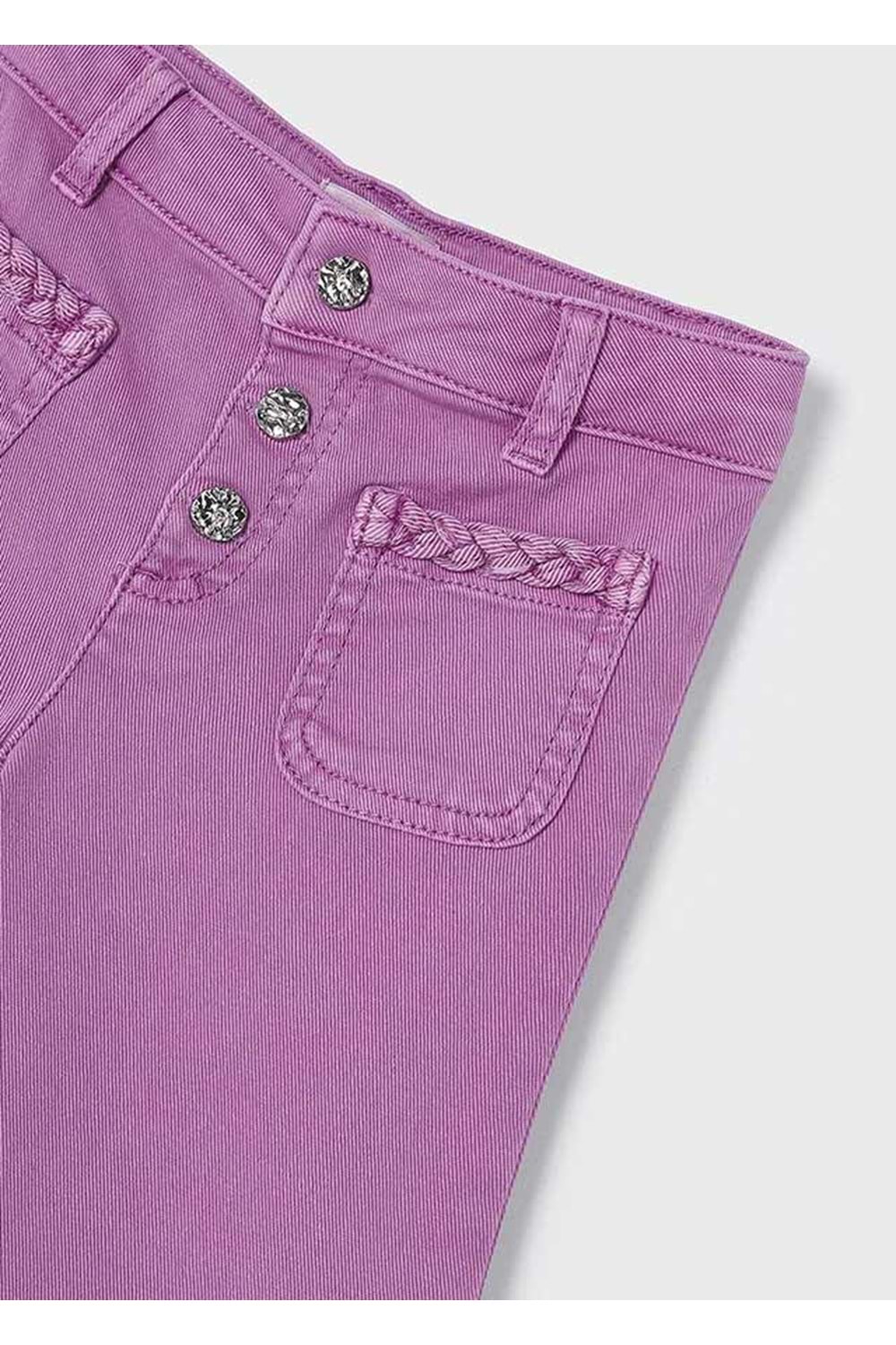 Mayoral Kız Çocuk Pantolon - Mayoral Kız Çocuk kapşonlu Ceket - PEMBE - 4 YAŞ - 3528-PEMBE-4 YAŞ