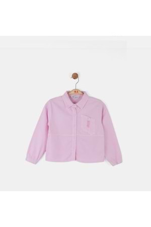 Kız Çocuk Pembe Gömlek - N.K. UNSEA - PEMBE - 8 YAŞ - 38564-PEMBE-8 YAŞ
