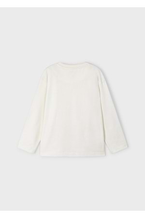 Mayoral Krem Çocuk Tshirt - Mayoral - KREM - 7 YAŞ - 4038-KREM-7 YAŞ