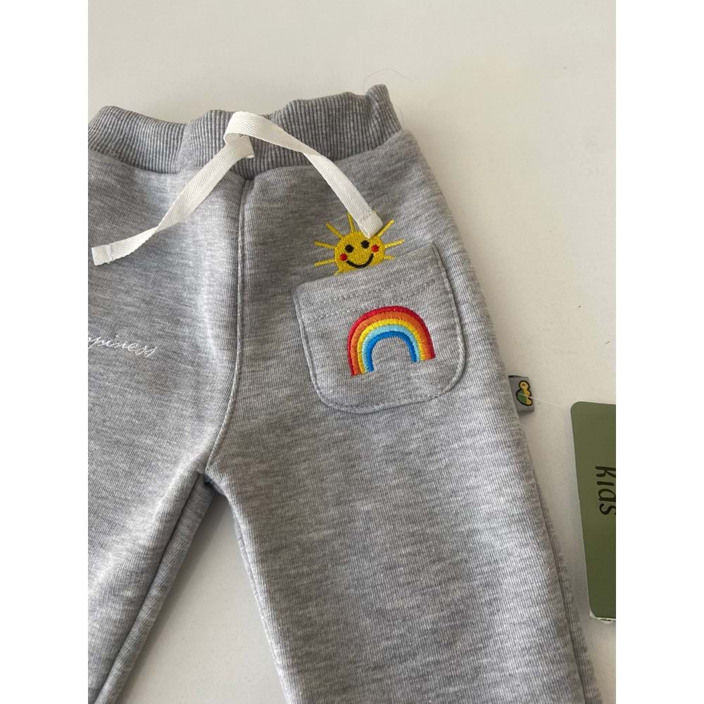 Erkek çocuk Eşofman altı - MIŞIL - AÇIK GRİ - 1 YAŞ - 4412-26182