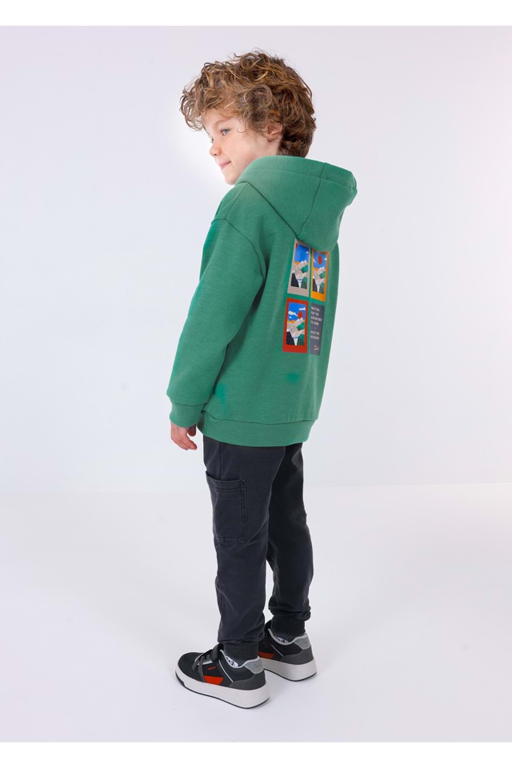 Mayoral Yeşil Çocuk Sweatshirt - Mayoral - YEŞİL - 7 YAŞ - 4427--YEŞİL-7 YAŞ