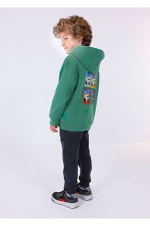 Mayoral Yeşil Çocuk Sweatshirt - Mayoral - YEŞİL - 7 YAŞ - 4427--YEŞİL-7 YAŞ