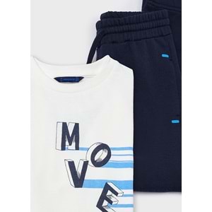 Mayoral Erkek Çocuk 3LÜ Set - Mayoral - MAVİ - 8 YAŞ - 4606-MAVİ-8 YAŞ