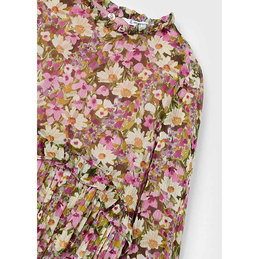 Mayoral Kız Çocuk Elbise - Mayoral - RENKLİ - 8 YAŞ