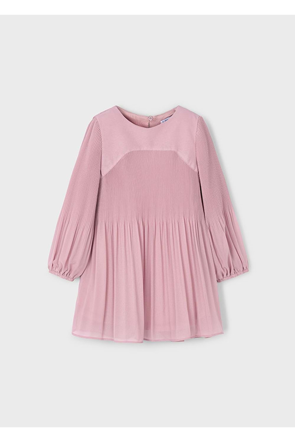 Mayoral Kız Çocuk Elbise - Mayoral - PEMBE - 2 YAŞ - 4922-PEMBE-2 YAŞ