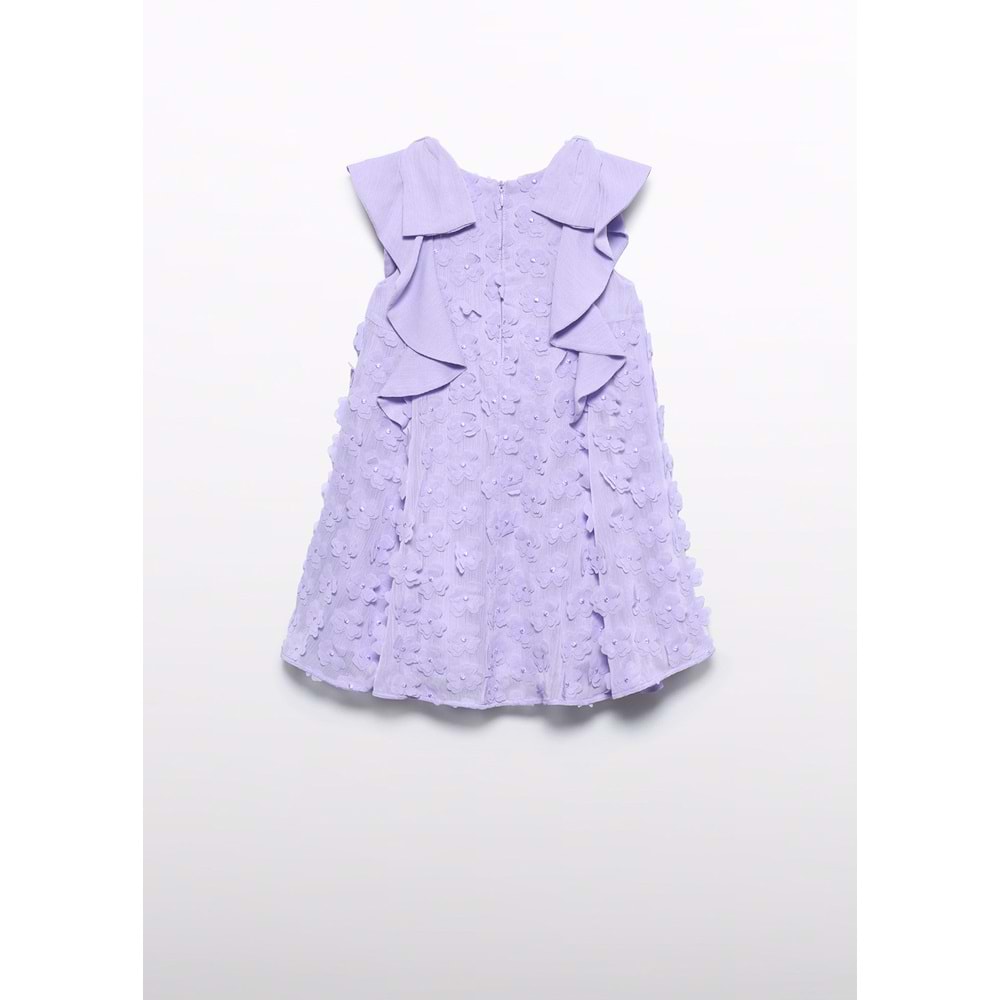 Abel & Lula Kız Çocuk Elbise - Abel & Lula - LİLA - 12 YAŞ - 5042--LİLA-12 YAŞ