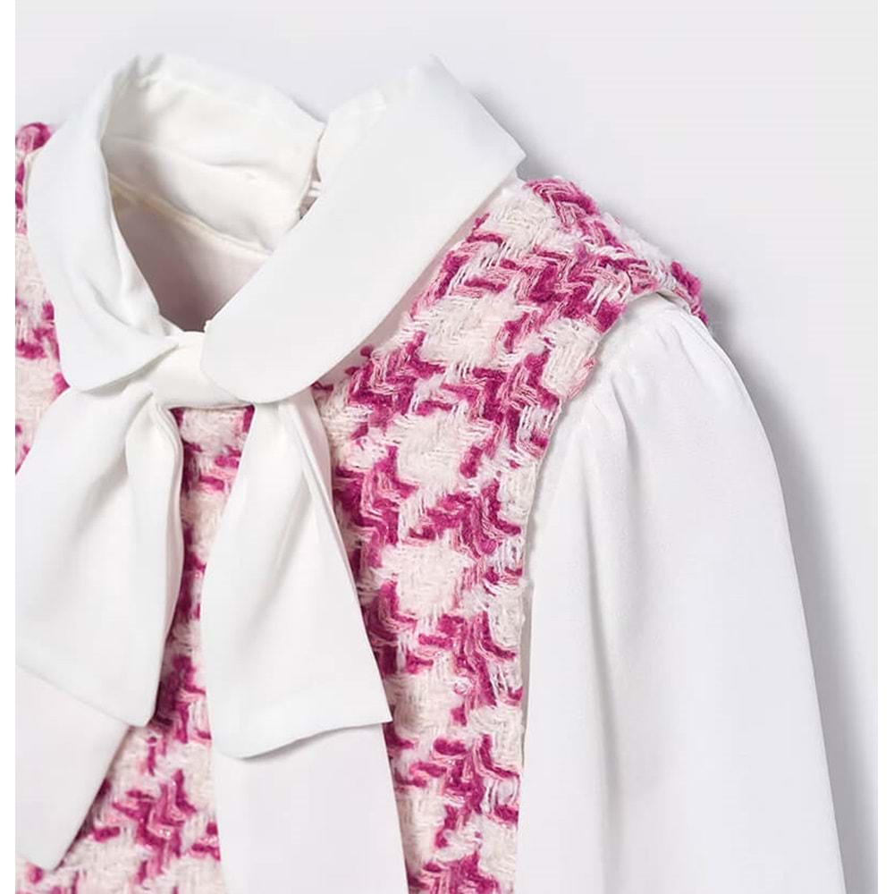 Abel & Lula Pembe Kız Çocuk Elbise