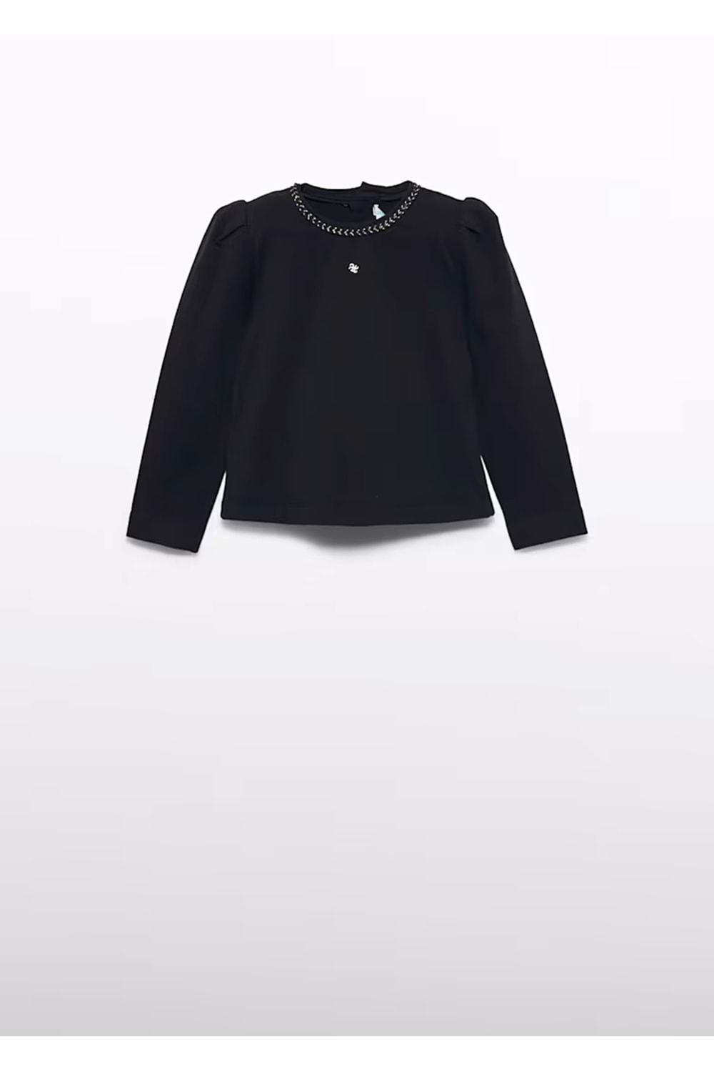 Kız Çocuk Uzun Kol Tshirt - Mayoral - SİYAH - 4 YAŞ - 5616-SİYAH-4 YAŞ