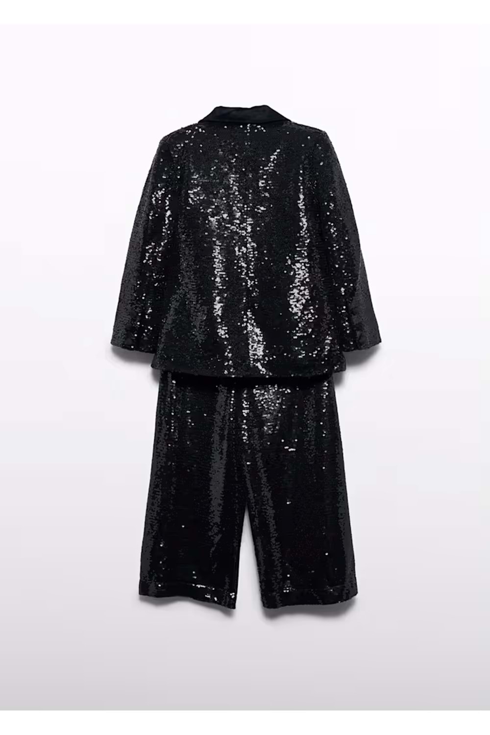 Kız Çocuk Payetli Pantolon Ceket Takım - Abel & Lula - SİYAH - 4 YAŞ - 5750-SİYAH-4 YAŞ