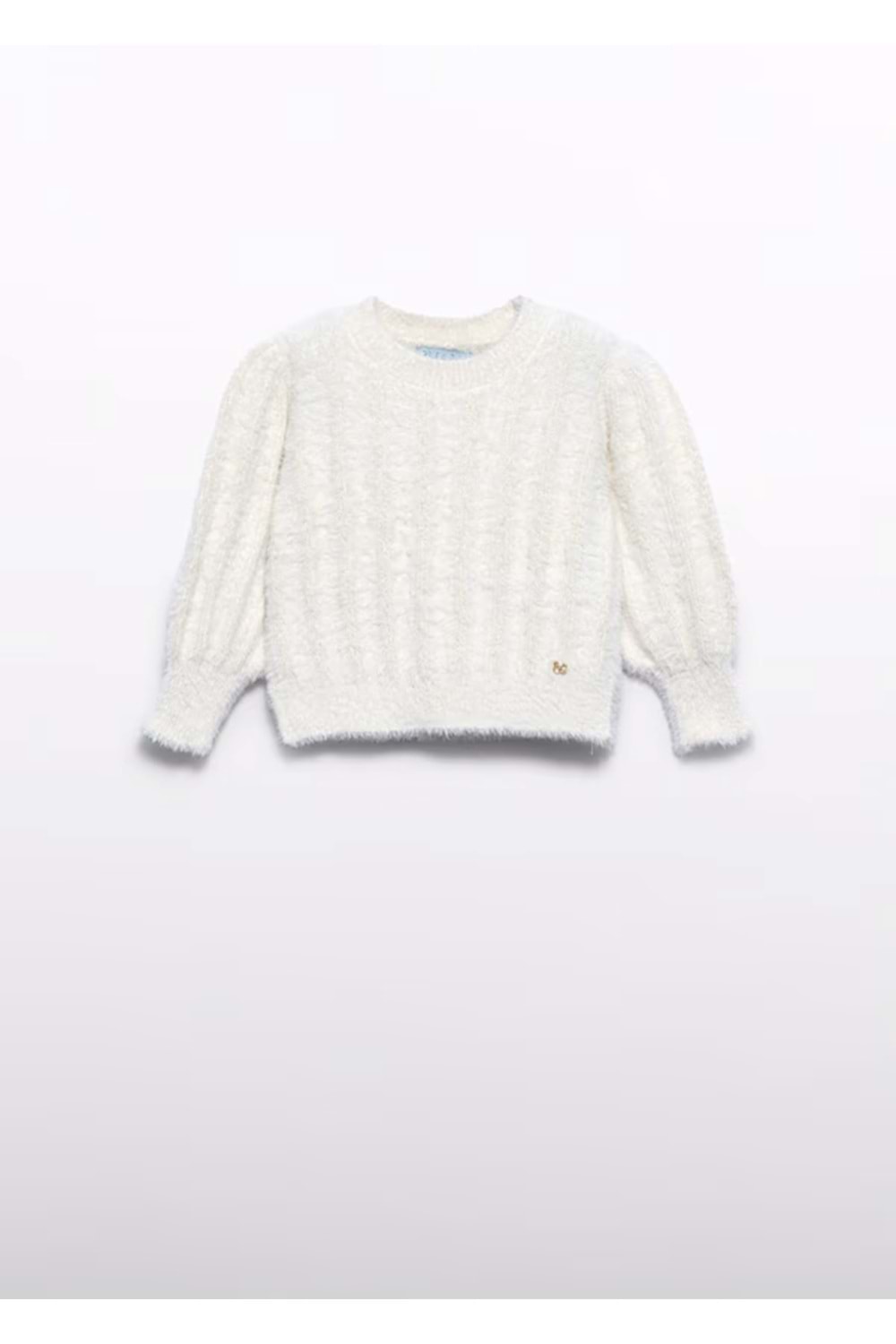 Kız Bebek Kazak - KREM - 12-AY - 5801-KREM-12-AY