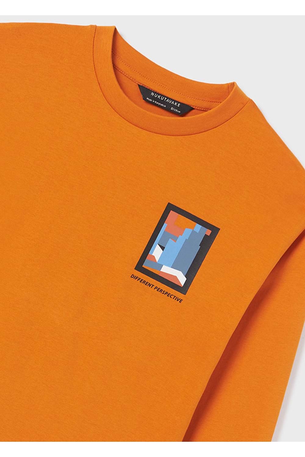 Mayoral Turuncu Çocuk Tshirt - Mayoral - TURUNCU - 14 YAŞ - 7067-TURUNCU-14 YAŞ
