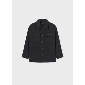 Mayoral Koyu Gri Çocuk Kot Ceket - Mayoral - KOYU GRİ - 14 YAŞ - 7185-KOYU GRİ-14 YAŞ