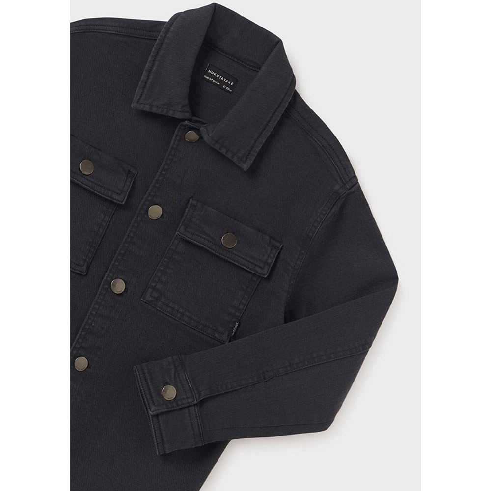 Mayoral Koyu Gri Çocuk Kot Ceket - Mayoral - KOYU GRİ - 14 YAŞ - 7185-KOYU GRİ-14 YAŞ