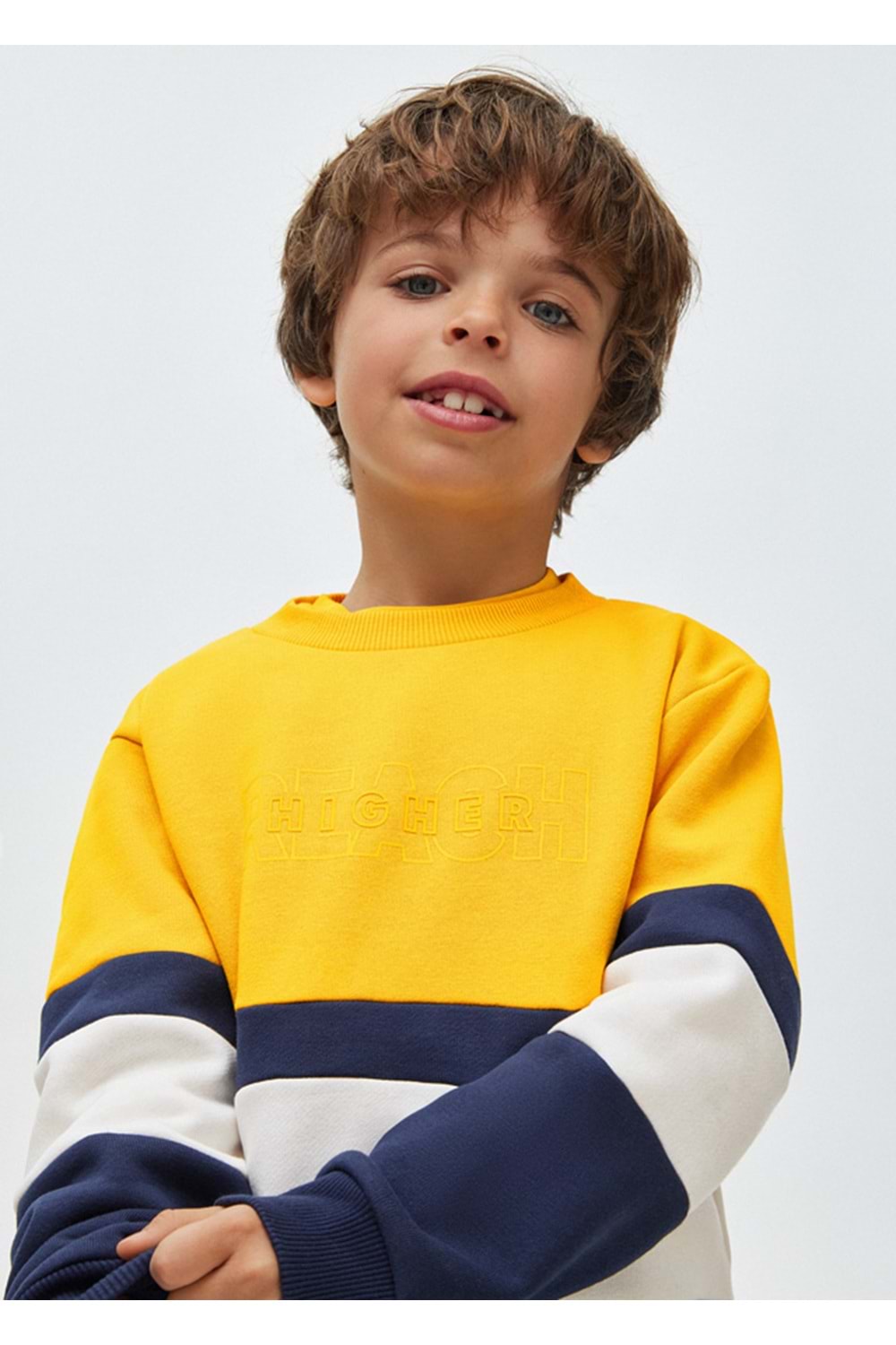 Mayoral Çocuk Sweatshirt - Mayoral - SARI - 12 YAŞ - 7422-SARI-12 YAŞ