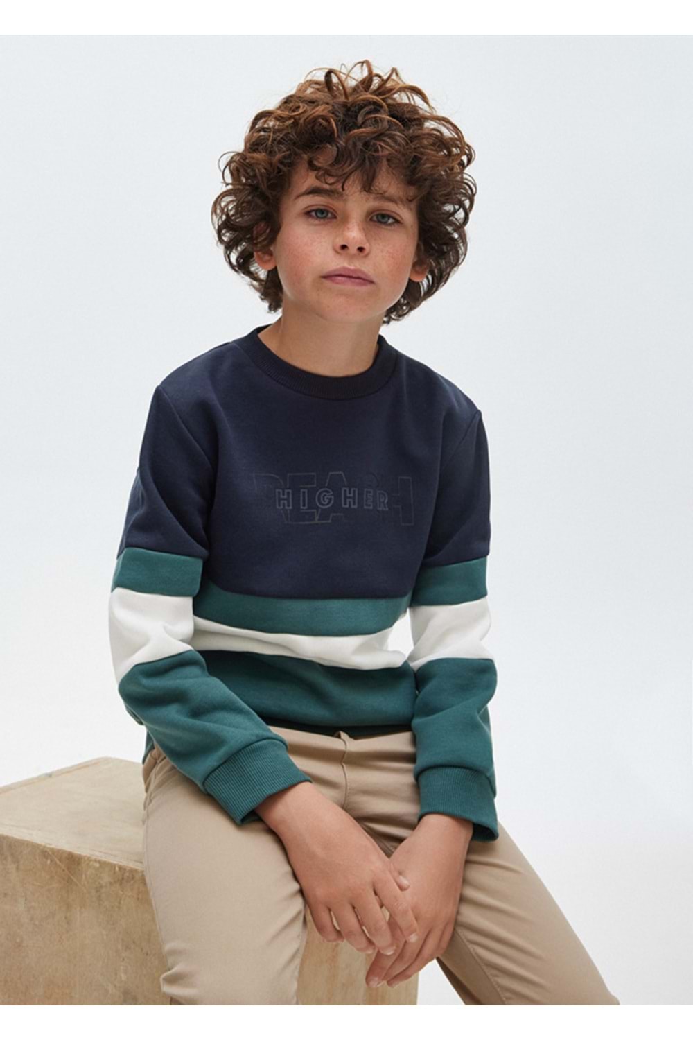 Mayoral Çocuk Sweatshirt - Mayoral - YEŞİL - 14 YAŞ - 7422-YEŞİL-14 YAŞ