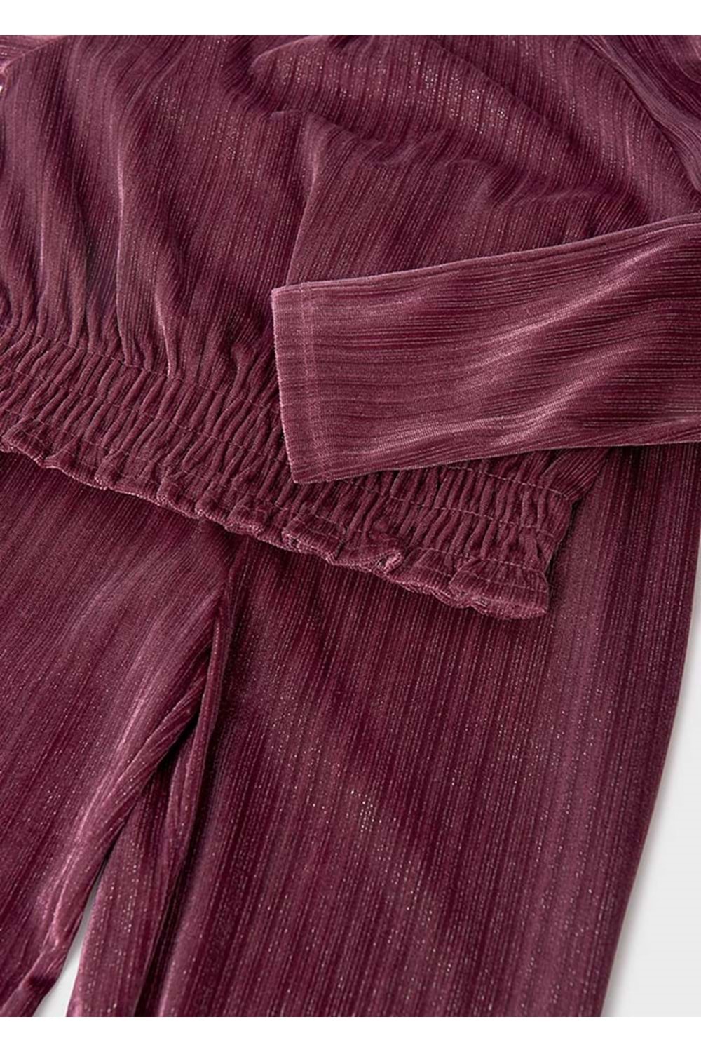 Mayoral Kız Çocuk Pantolon Set - Mayoral - VİŞNE - 10 YAŞ - 7553-VİŞNE-10 YAŞ