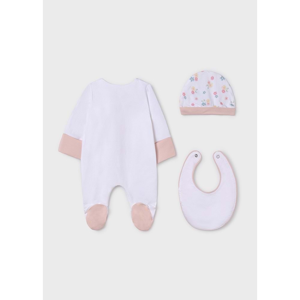 Mayoral Bebek Yenidoğan Hastane Seti - Mayoral - Pembe- 1-AY - 9448-RENKLİ-1-AY