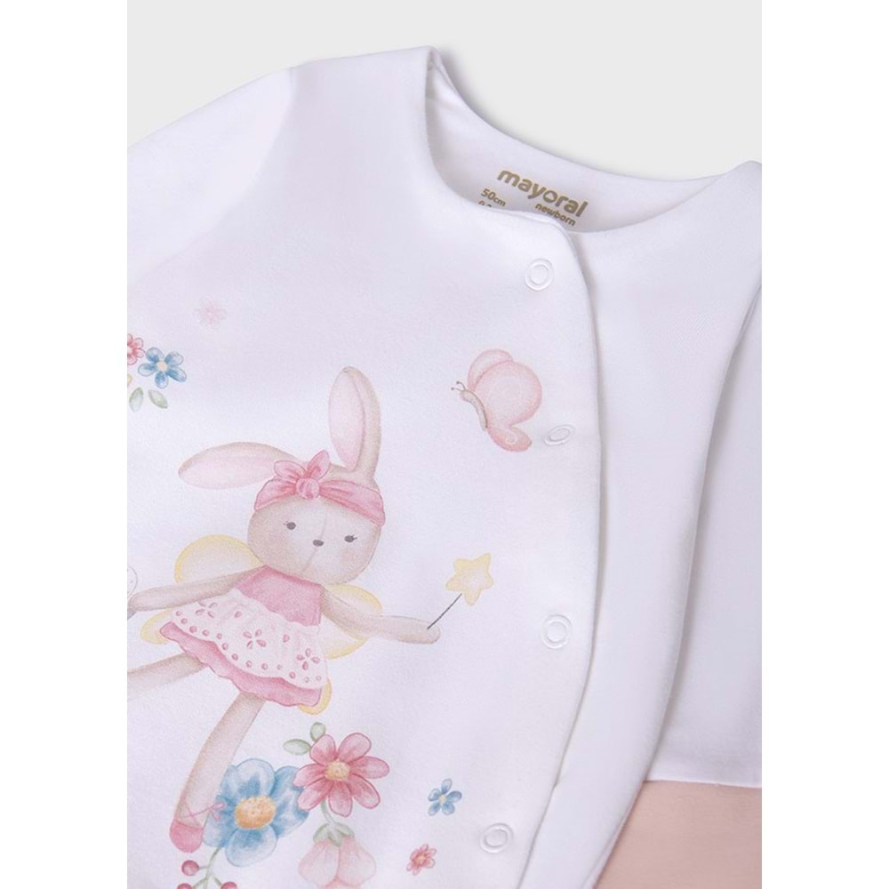 Mayoral Bebek Yenidoğan Hastane Seti - Mayoral - Pembe- 1-AY - 9448-RENKLİ-1-AY